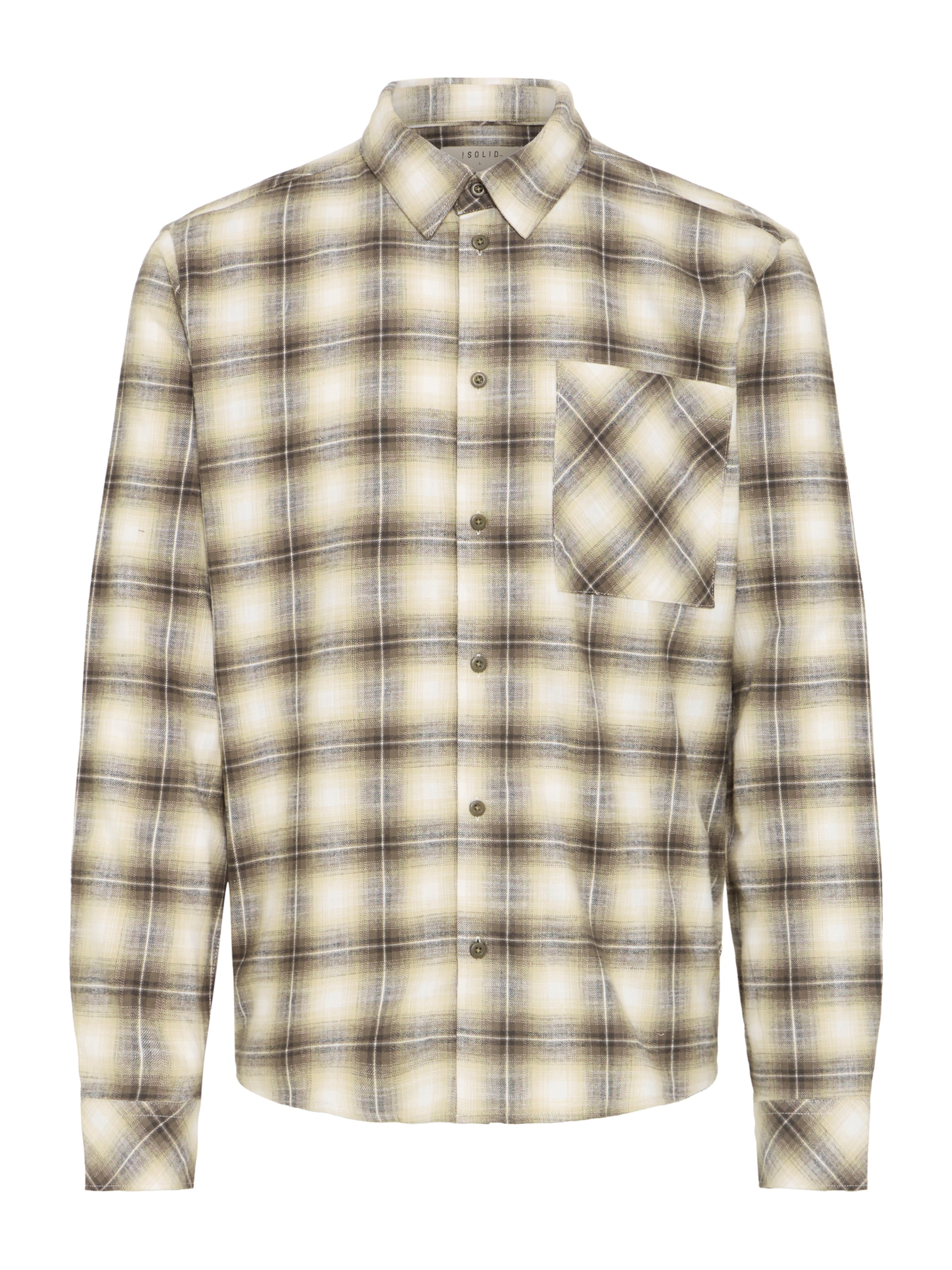 !Solid Regular fit Ing 'SDTAVISH' - bézs: elől