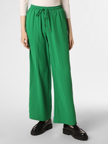 Wide Leg Pantalon à pince Aygill's en vert : devant