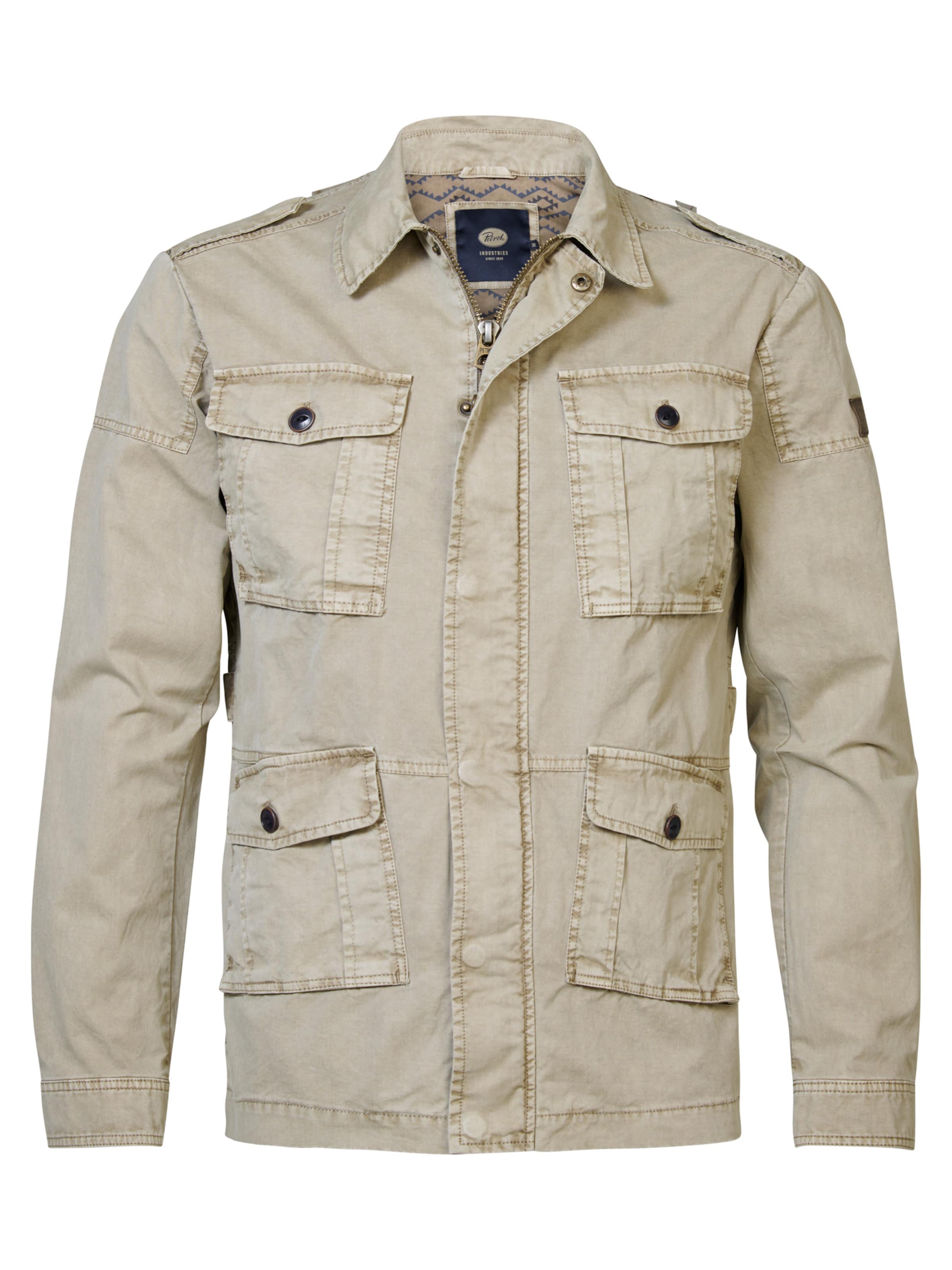 Veste mi-saison 'Breezify' Petrol Industries en beige : devant