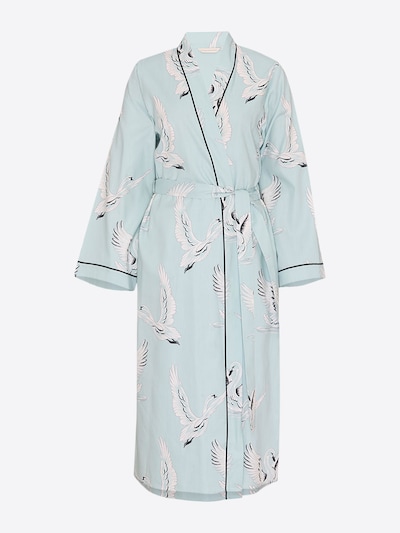 Cyberjammies Ochtendjas 'Grace' in XS in de kleur Pastelblauw / Zwart / Offwhite, Productweergave