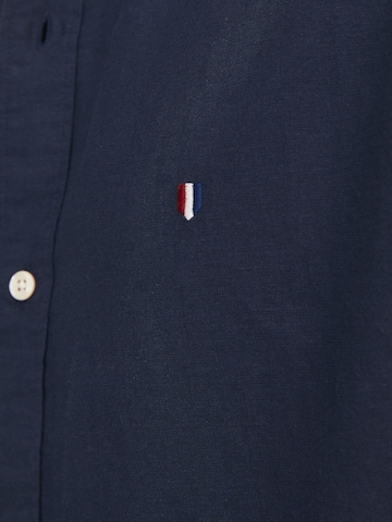 JACK & JONES Slim fit Button Up Shirt 'SUMMER' in Blue