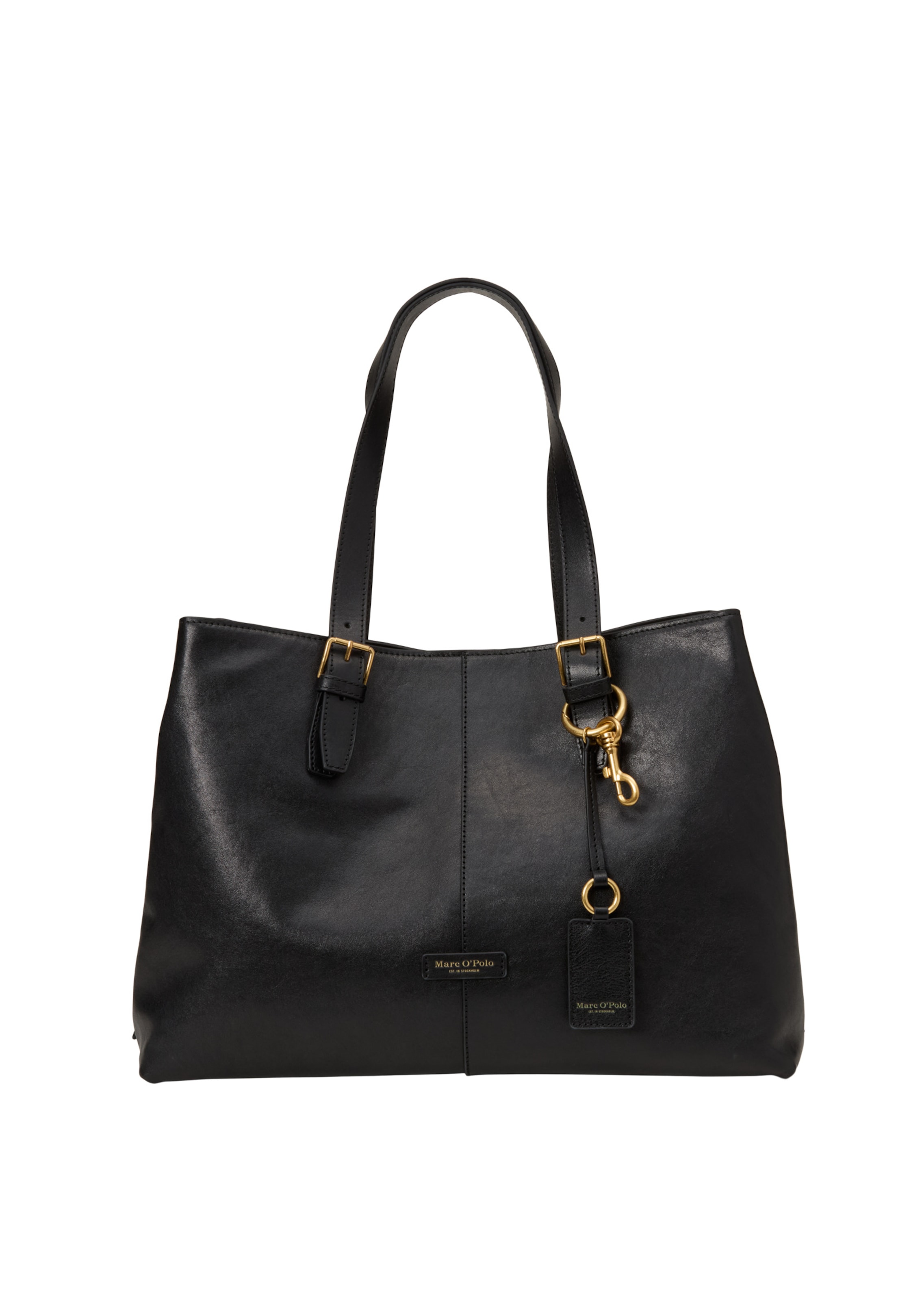 Marc O'Polo Shopper 'Phillis' in Schwarz: Vorderseite