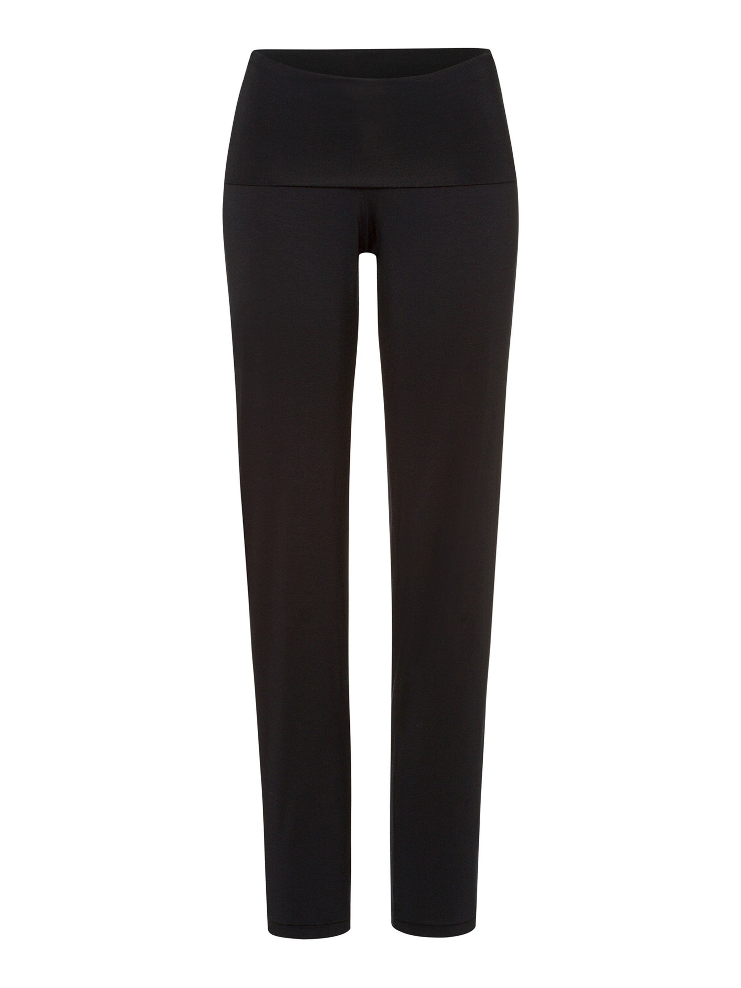Hanro Regular Trousers ' Yoga ' in Black: front