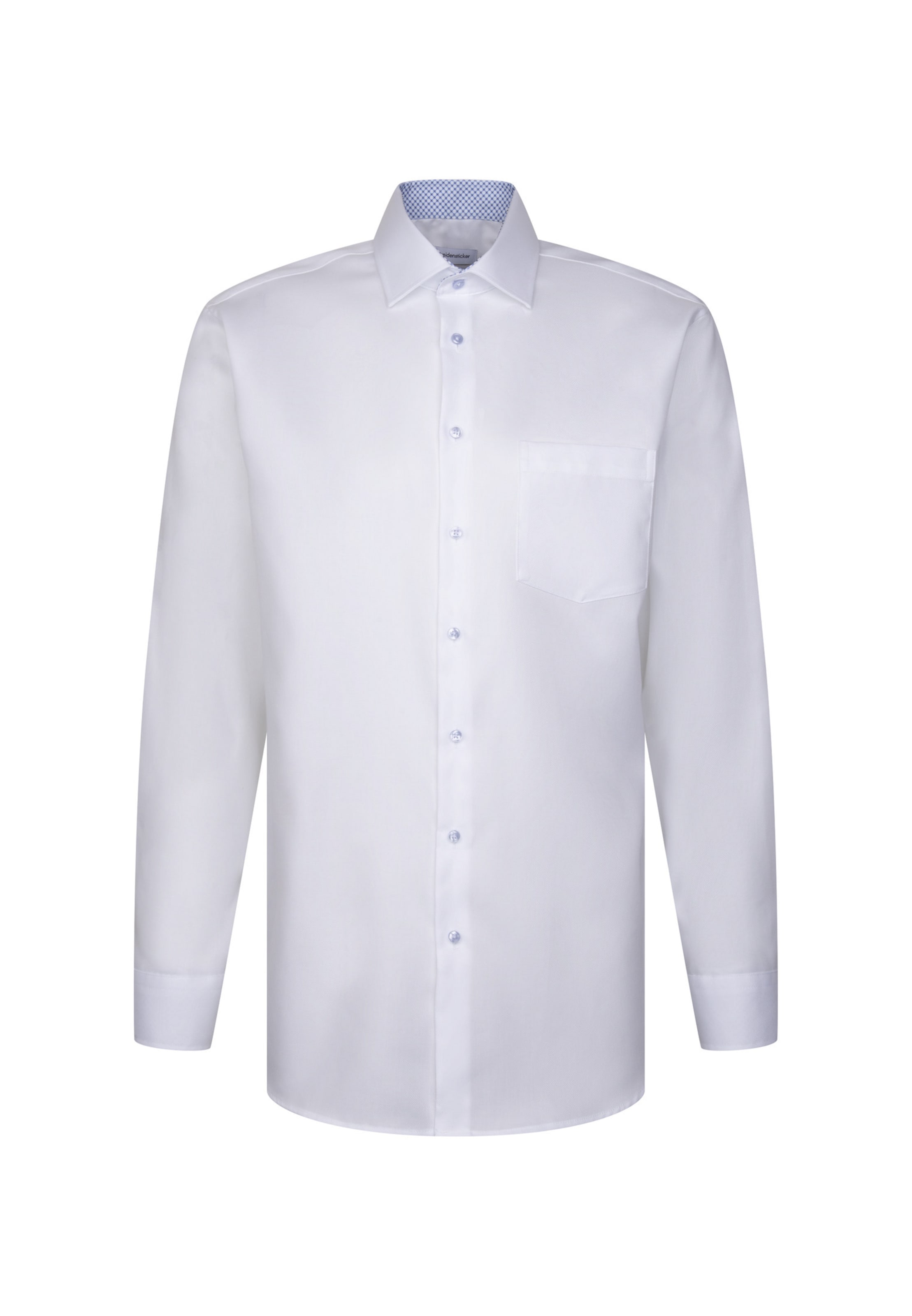 SEIDENSTICKER Business Shirt 'Schwarze Rose' in White, Item view