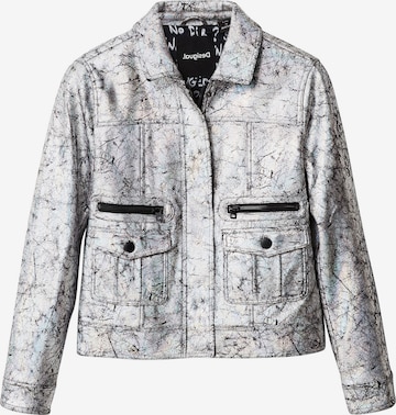 Veste mi-saison 'Mineapolis' Desigual en argent : devant