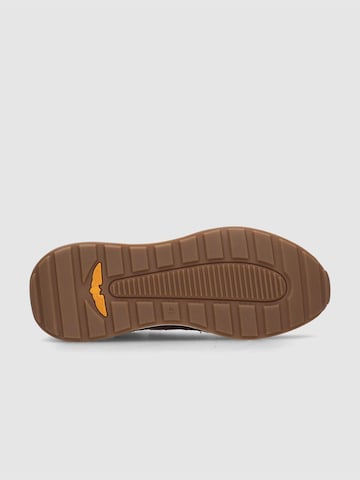 PME Legend Låg sneaker 'Latch sneaker in suede and nylon' i brun