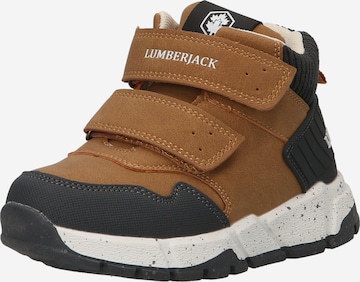 Lumberjack Sneakers in Brown: front