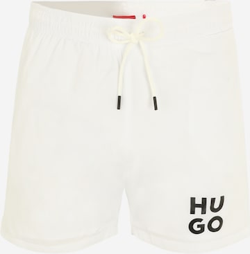 Shorts de bain 'PAOL' HUGO Red en blanc : devant
