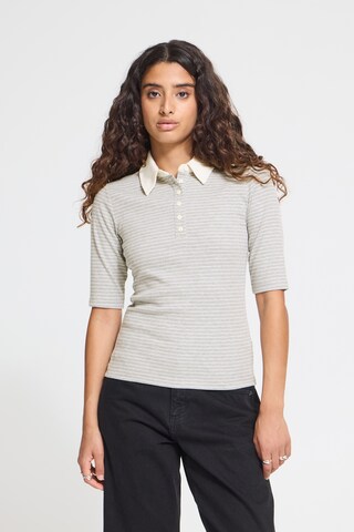 ICHI - Blusa en blanco: frente