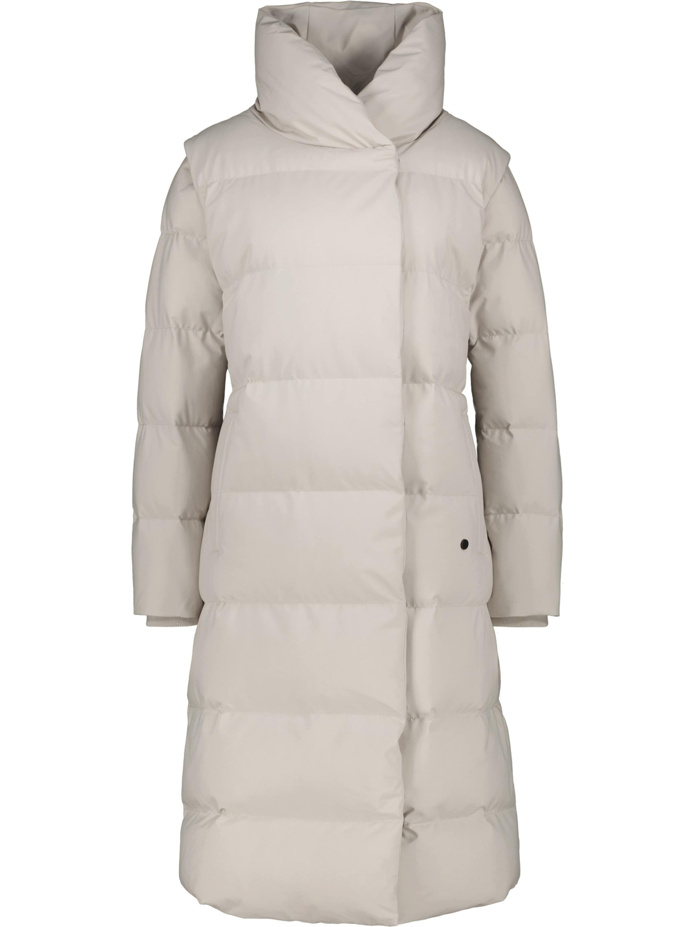 alife & kickin - Casaco de inverno 'FleurAK Winterjacke Damen' em branco: frente
