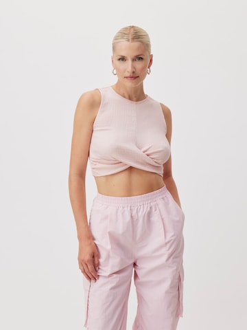 Top 'Amelia' di LeGer by Lena Gercke in rosa: frontale