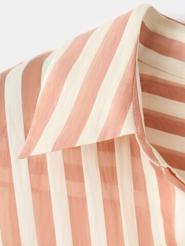 MANGO Blúz 'RAYO' - barna