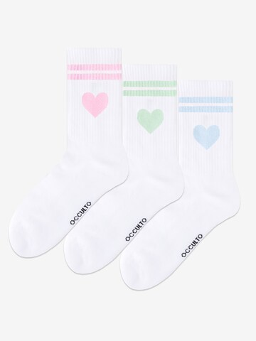 Occulto Athletic Socks 'Venus' in Mixed colors