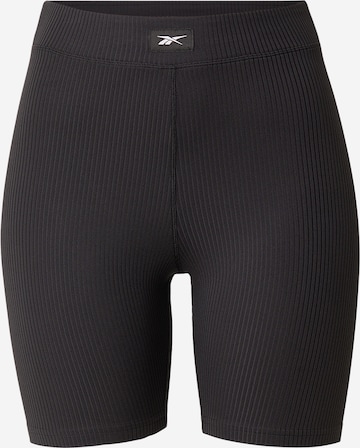 Reebok Skinny Sportsbukser i sort: forside