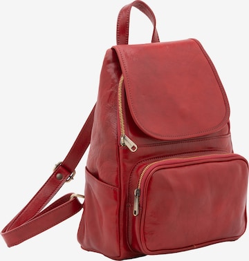 Viola Castellani Backpack in Red: front