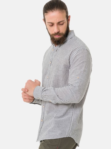 Coupe slim Chemise 'CH194' CIPO & BAXX en noir