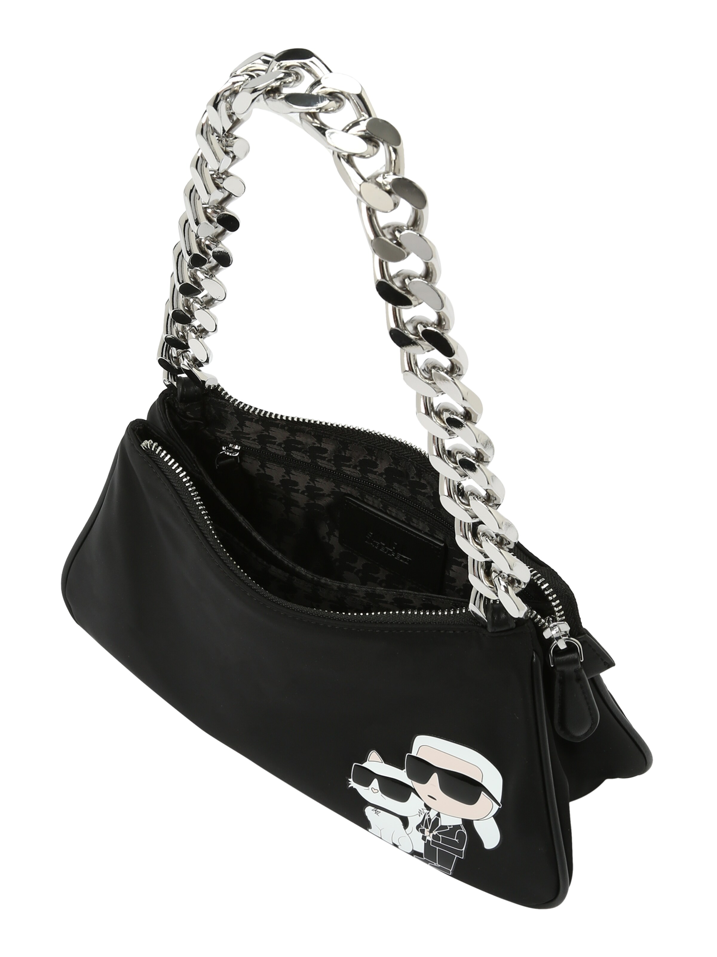 Karl Lagerfeld Tasche 'Ikonik in Schwarz ABOUT YOU