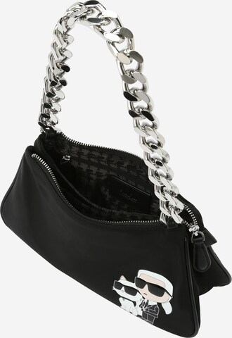 Karl Lagerfeld - Bolso de mano 'Ikonik 2.0' en negro