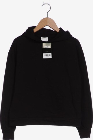 VILA Sweatshirt & Zip-Up Hoodie in XS in Black: front