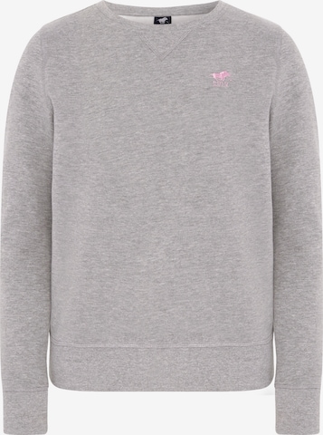 Polo Sylt Sweatshirt in Grijs: voorkant