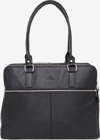 ADAX Handbag 'Gerda' in Black: front