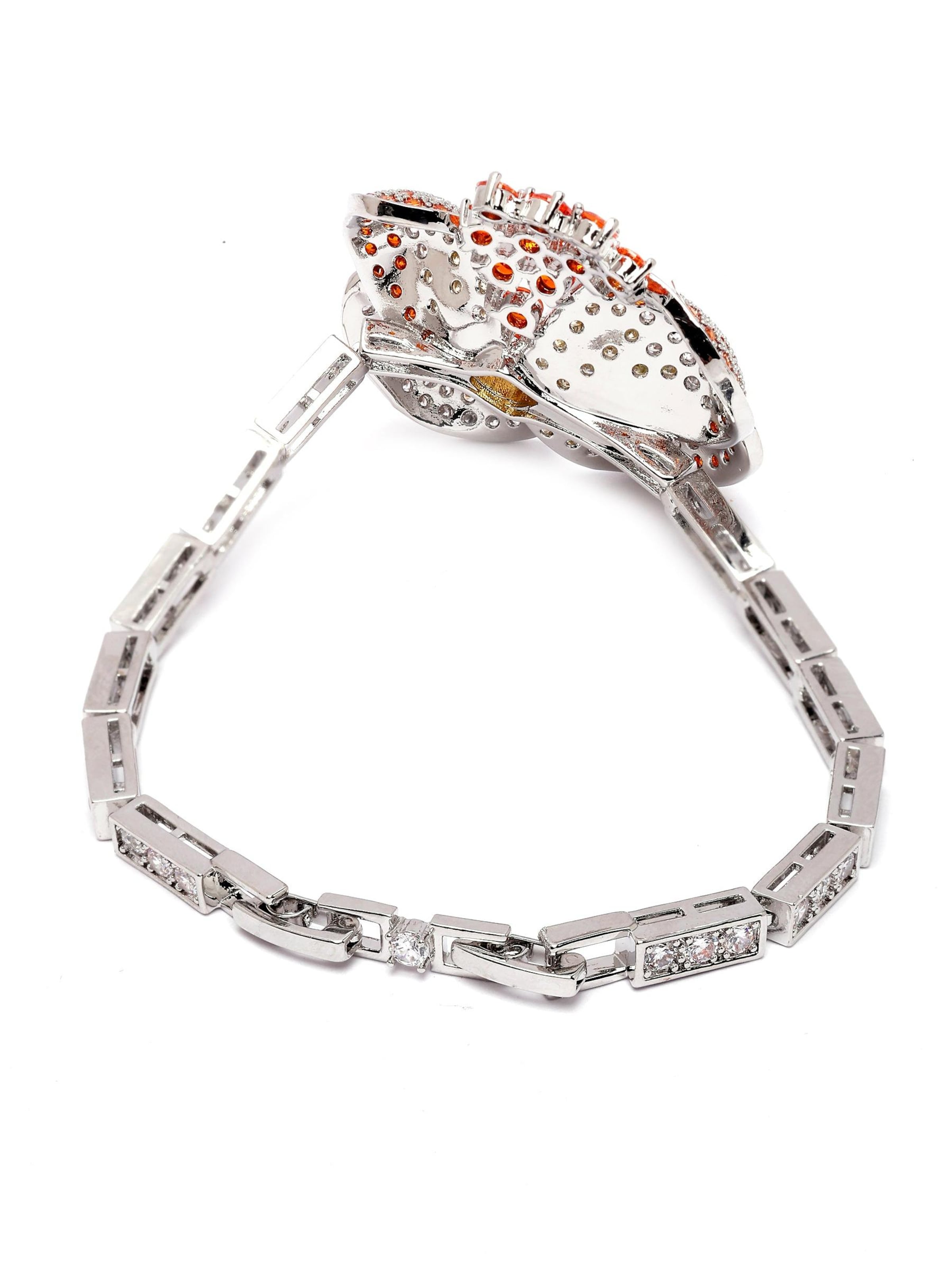 Braccialetto 'Joannaina' di AVANT-GARDE PARIS in arancione