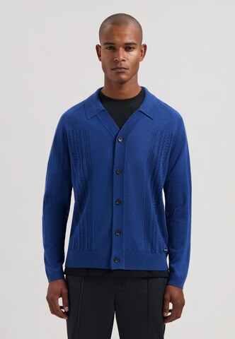 Dstrezzed Regular fit Knit cardigan 'Saint' in Blue: front