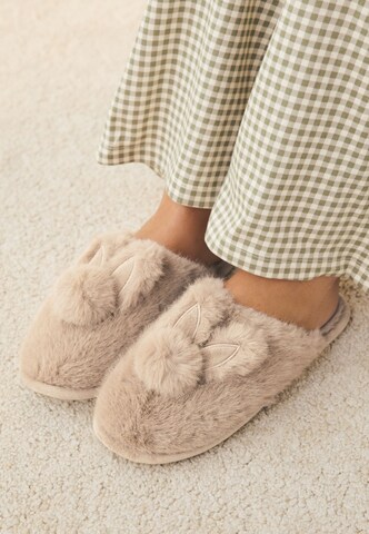Next Slipper in Beige