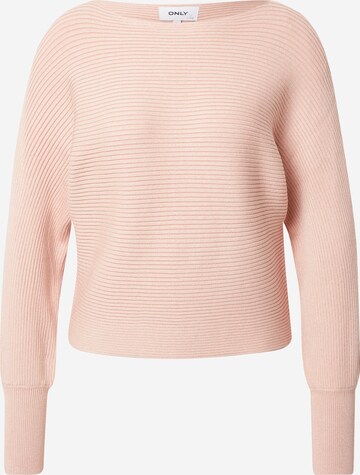 ONLY Sweater 'Adaline' in Pink: front