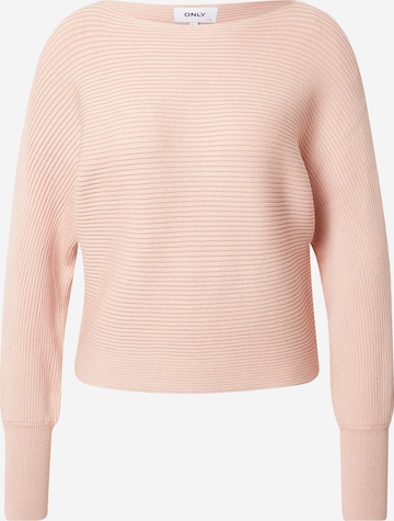 Pull-over 'Adaline' ONLY en rose : devant