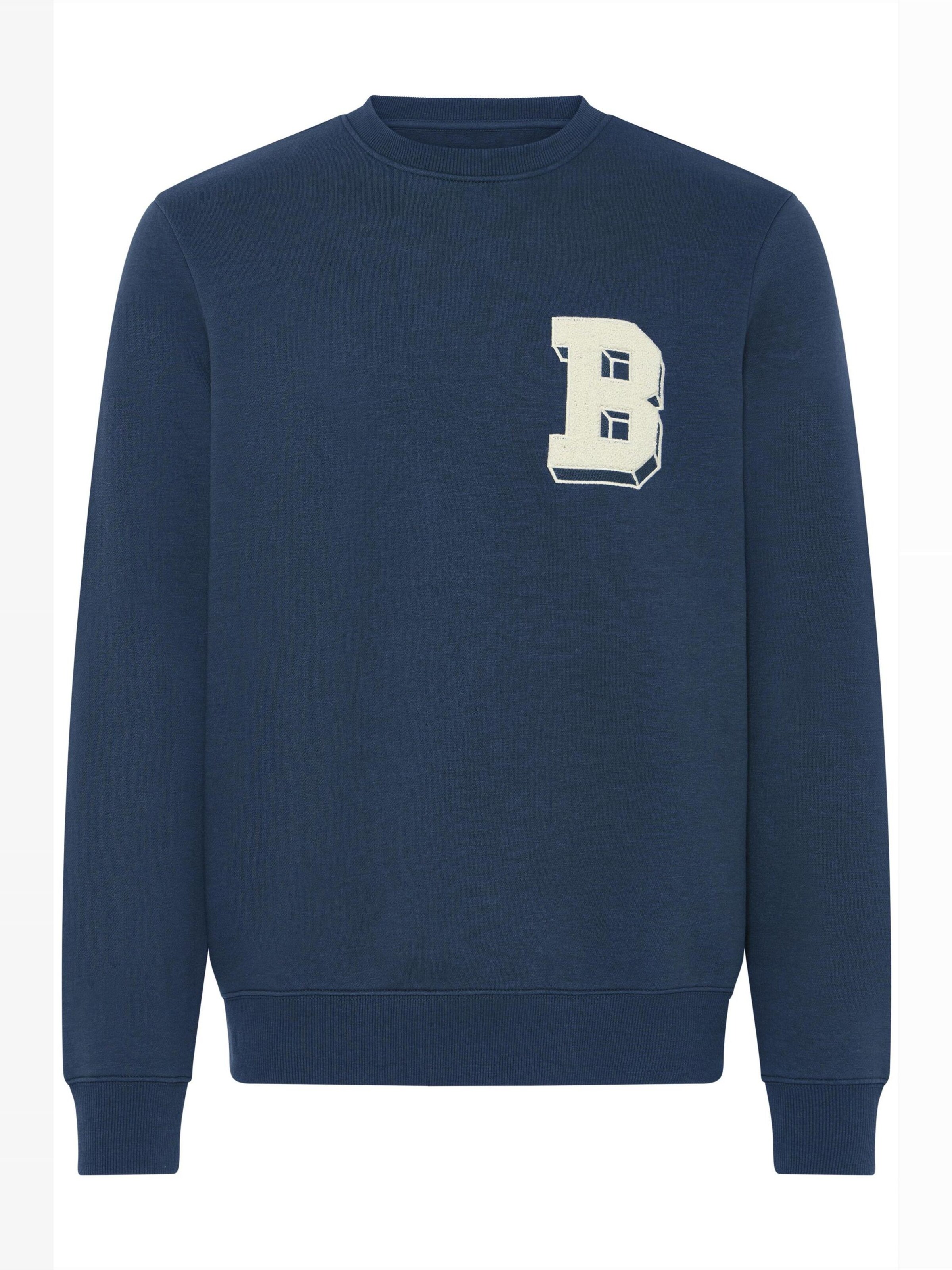 Pull-over ' BHBade ' BLEND en bleu : devant