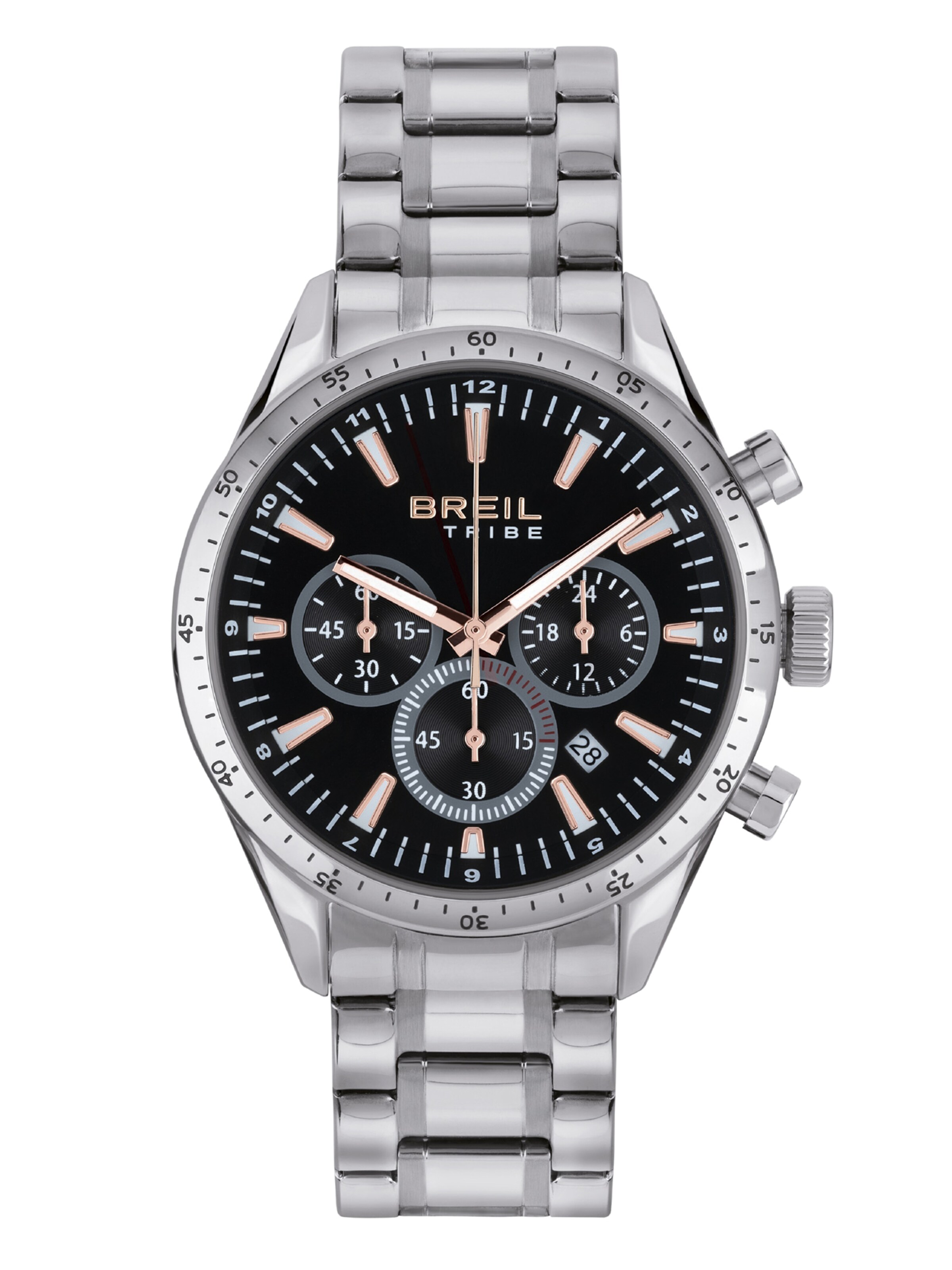 Breil Analoog horloge 'Jato' in Zilver: voorkant