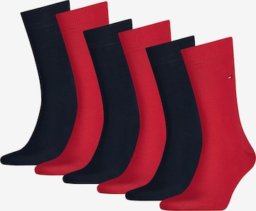 Chaussettes TOMMY HILFIGER en rouge : devant