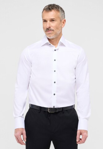 ETERNA Slim fit Zakelijk overhemd in Wit: voorkant
