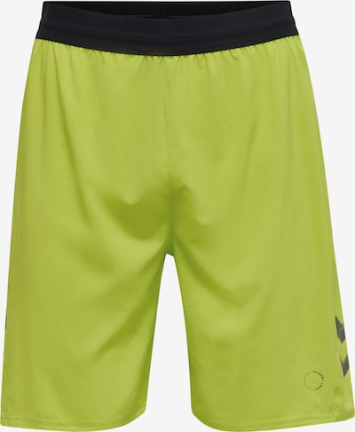 Hummel Sportshorts in marine / neongrün / schwarz, Produktansicht