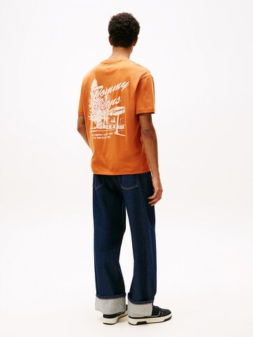 T-Shirt Tommy Jeans en orange