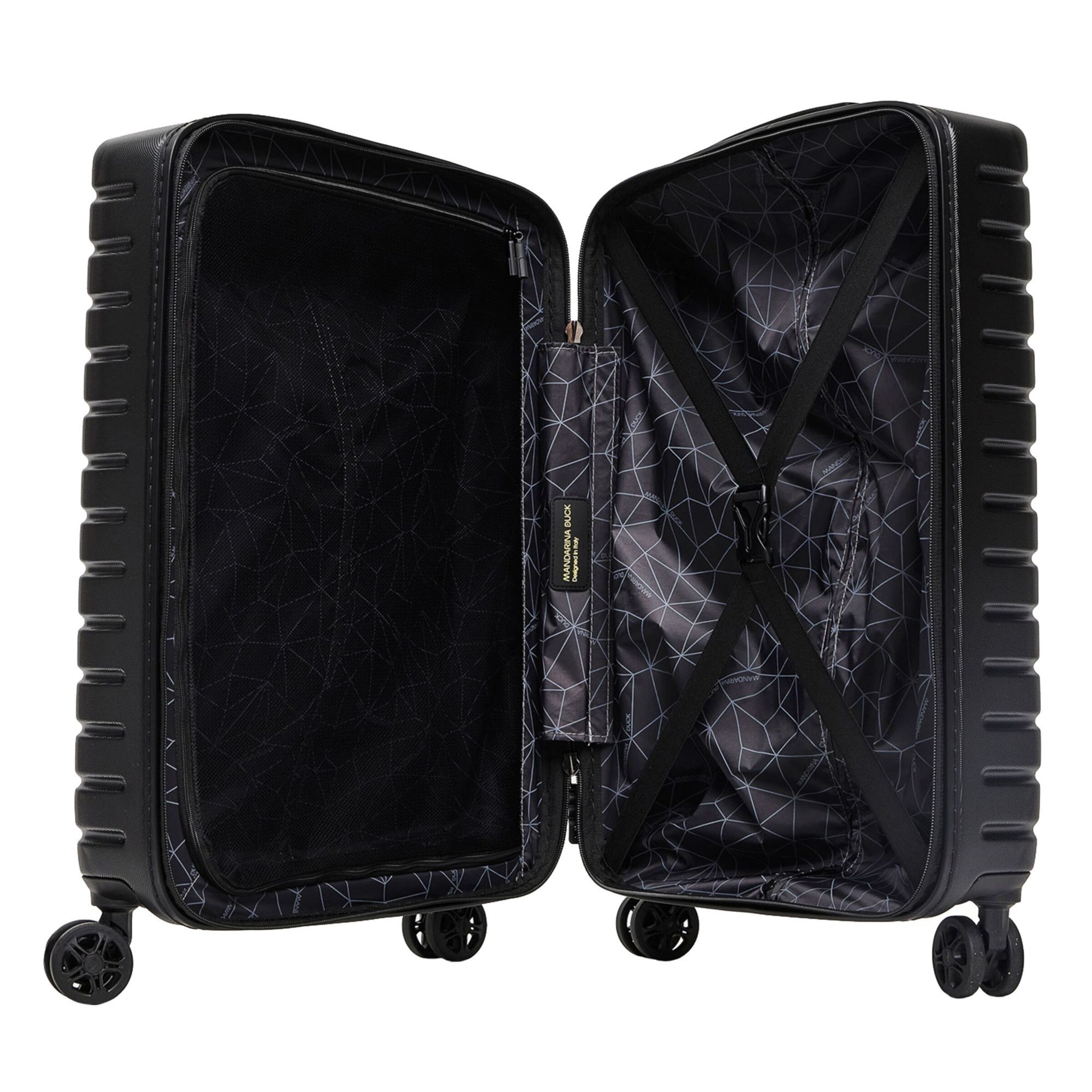 MANDARINA DUCK Trolley 'Flyduck' in Zwart