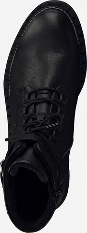 TAMARIS Lace-Up Ankle Boots in Black