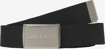 JACK & JONES - Cinturón 'JACLondon' en negro: frente