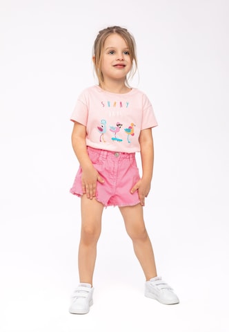 MINOTI Regular Broek in Roze