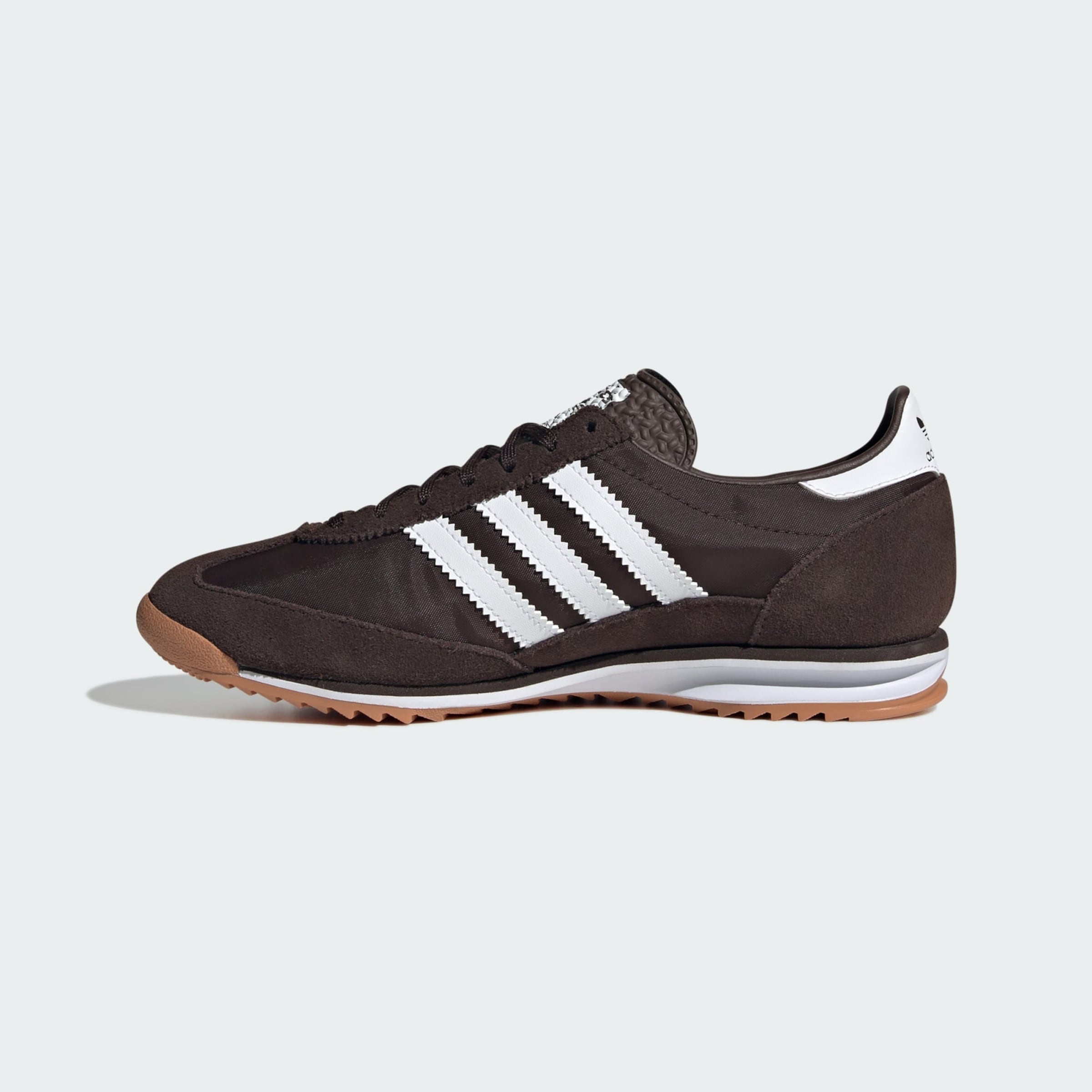 ADIDAS ORIGINALS Sneakers 'SL 72 OG' in Dark Brown, White