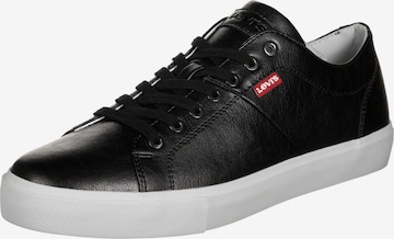 LEVI'S ® - Zapatillas deportivas bajas ' Woodward ' en negro: frente