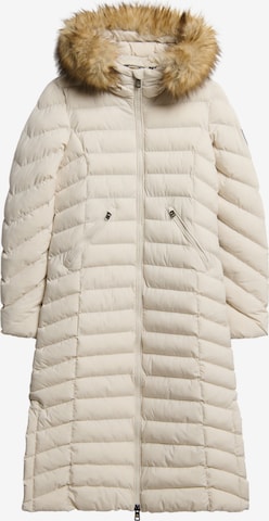 Veste d’hiver 'Fuji' Superdry en beige : devant
