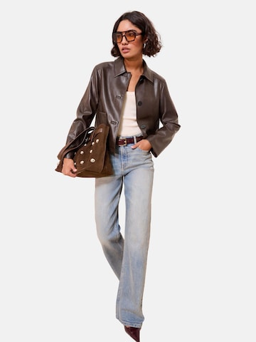 Friends Like These Between-season jacket in Brown: front