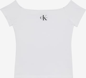 Calvin Klein JeansMajica - bijela boja: prednji dio