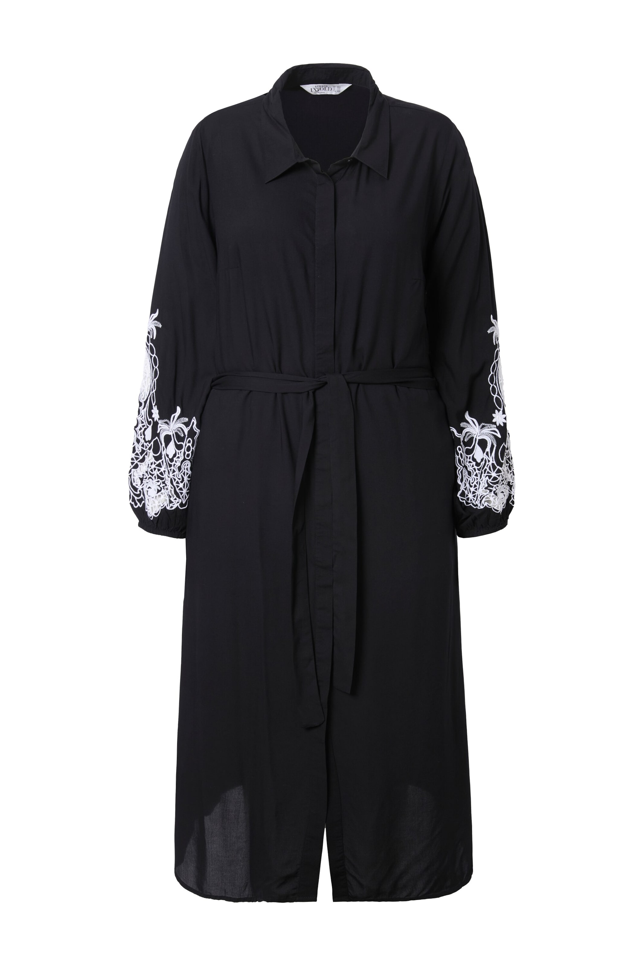 Studio Untold Kleid in Schwarz: Vorderseite