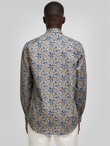 HECHTER PARIS Regular fit Button Up Shirt in Blue