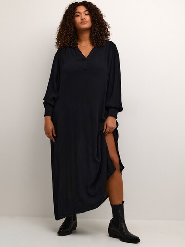 Robe 'Miriam' KAFFE CURVE en noir : devant