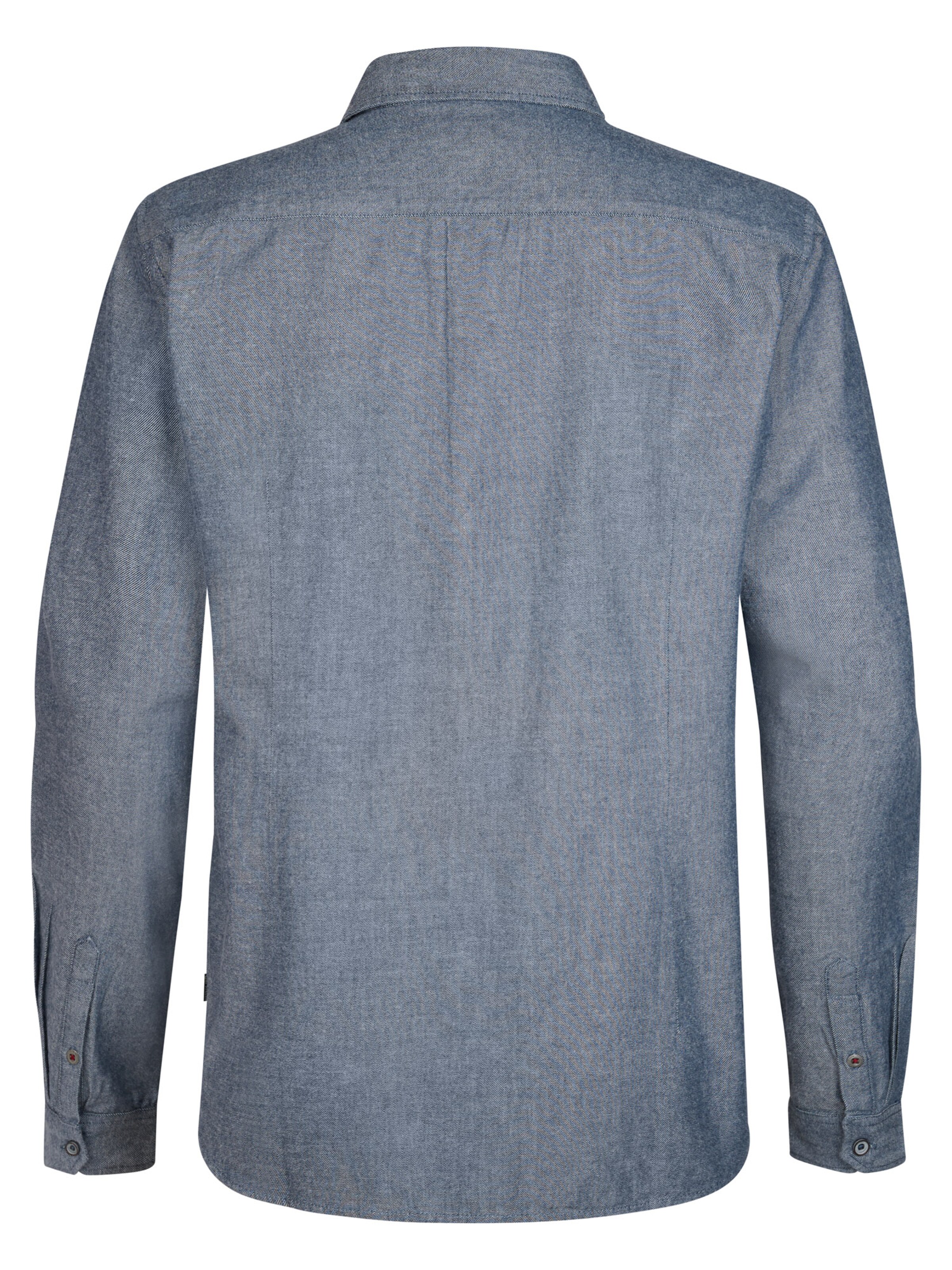 Petrol Industries Comfort Fit Hemd in Blau