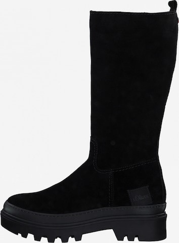 s.Oliver Boot in Black